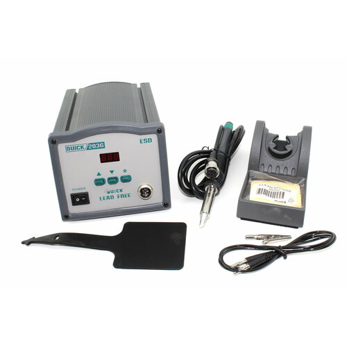 Индукционная паяльная станция Quick 203G ESD Lead Free 150 W 55100₽