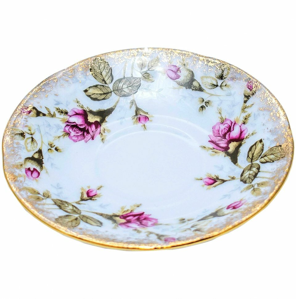 Блюдце 15 7 см Cmielow  Камелия  Шиповник    159662