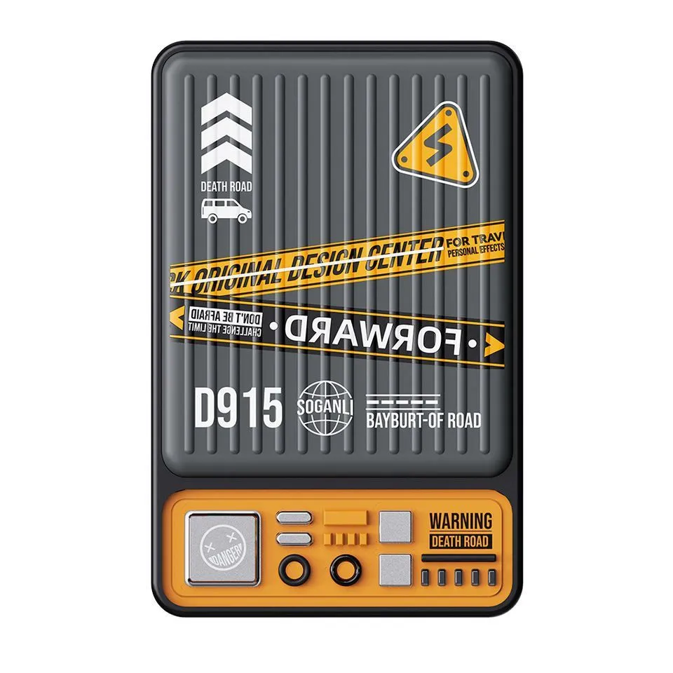 Внешний аккумулятор ROCK Travel Series Magnetic Wireless Powerbank 20W 10000mAh черный