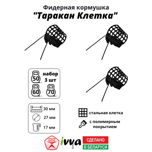 Кормушки фидерные IVVA 