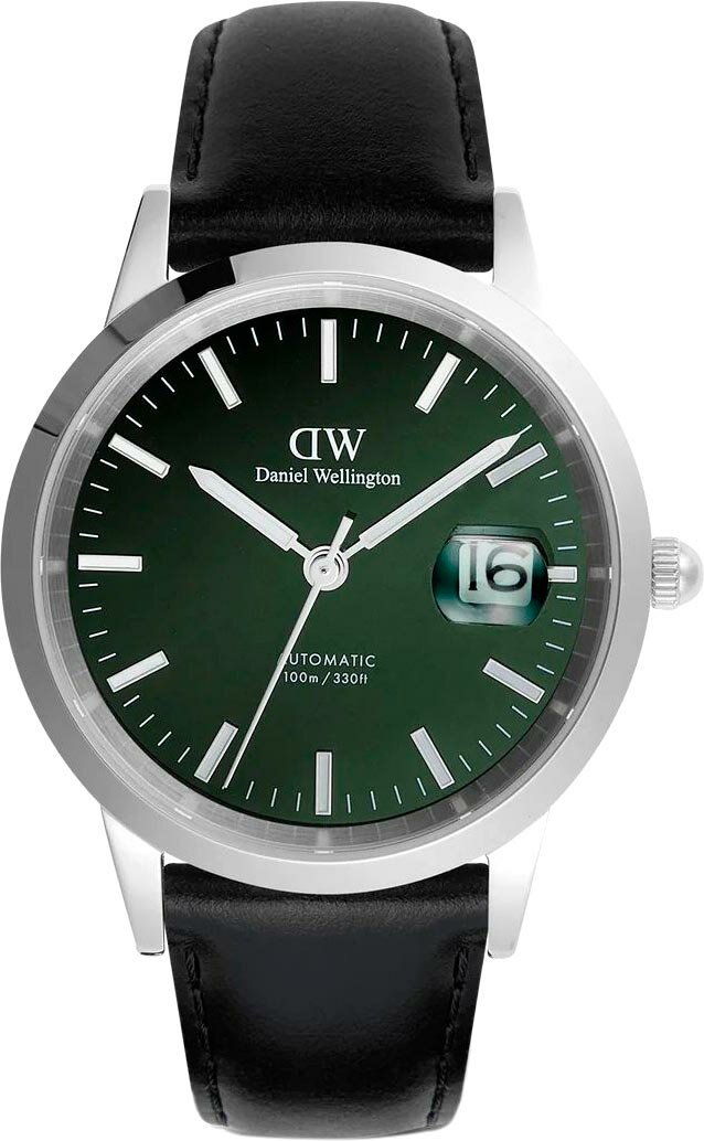 Наручные часы Daniel Wellington, черный, зеленый