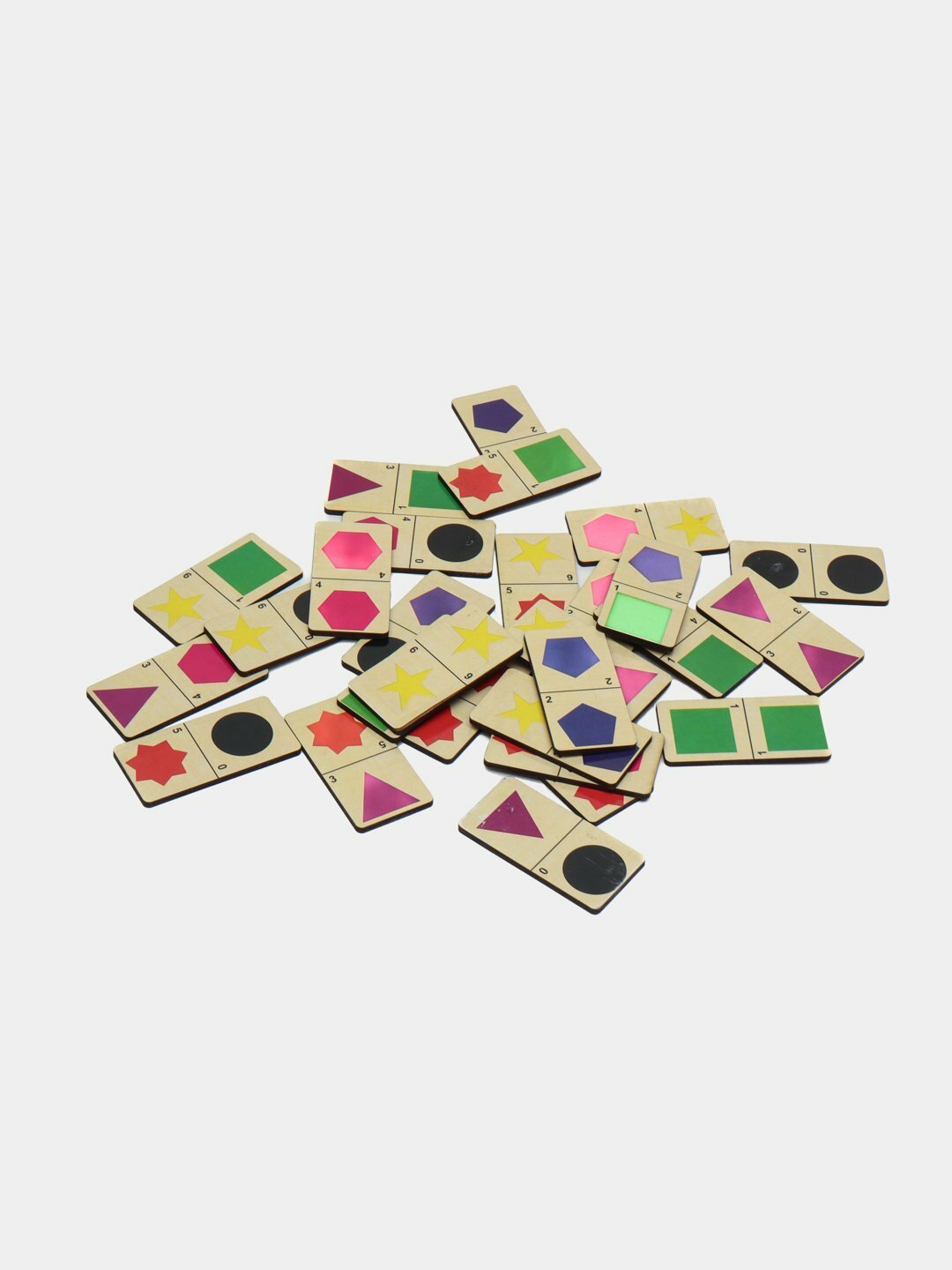 Развивающие логические игрушки, Бирюзовый — фото 1