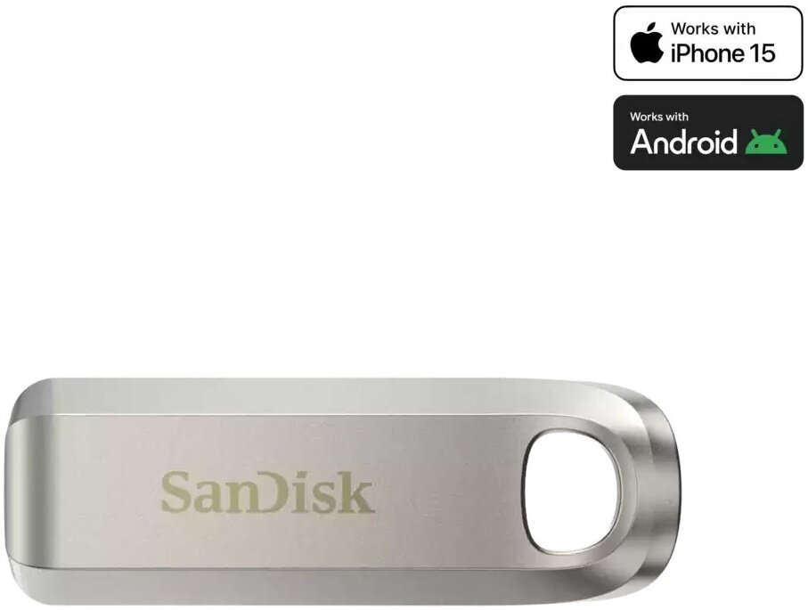 128Gb Sandisk Ultra USB Type-C 3.2 Gen 1 — фото 1