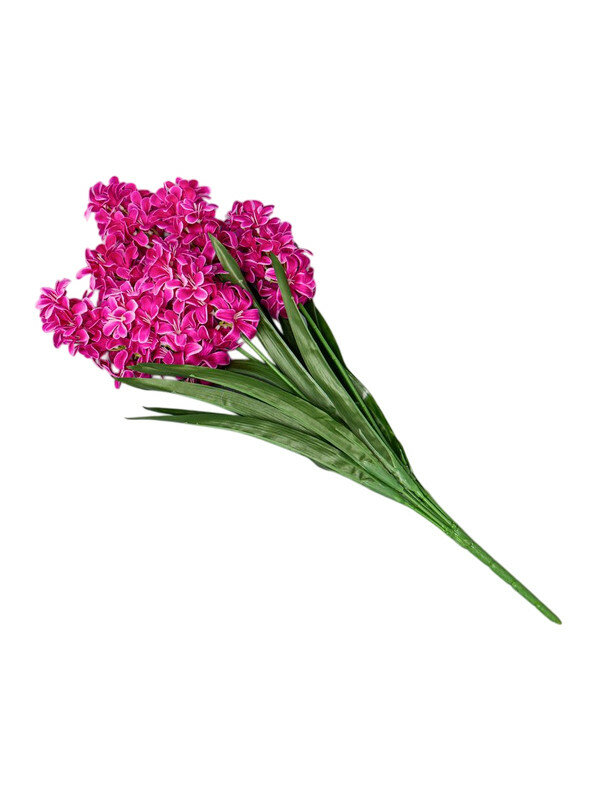 Букет гиацинтов 65см 7 цветов сиреневый