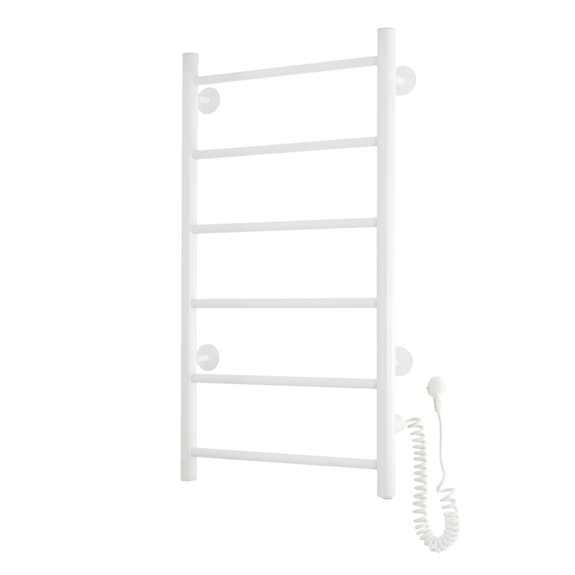 Электрический полотенцесушитель Domoterm Аврора DMT 109-6 40x80 EK R Белый матовый