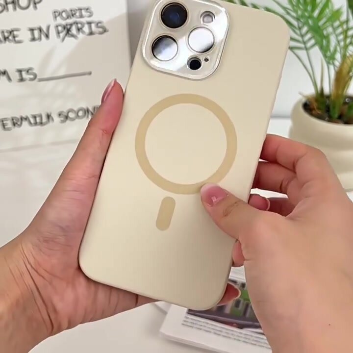 Магнитный чехол для телефона со шнурком для iPhone 15, 14, 16, Plus, 11, 12, 13, 16 Pro Max, жидкий силиконовый ремешок Magsafe, защитный чехол для зарядки, Blue With Strap, For iPhone 16Pro Max — фото 1