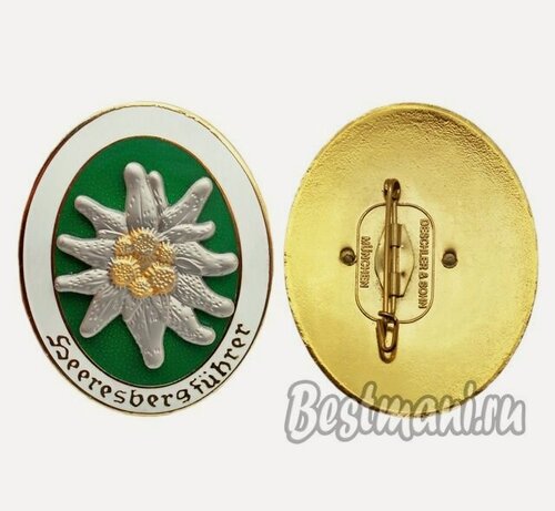 Изображение товара Значок горного проводника Вермахт 1938, сувенирная копия, ордена медали и награды