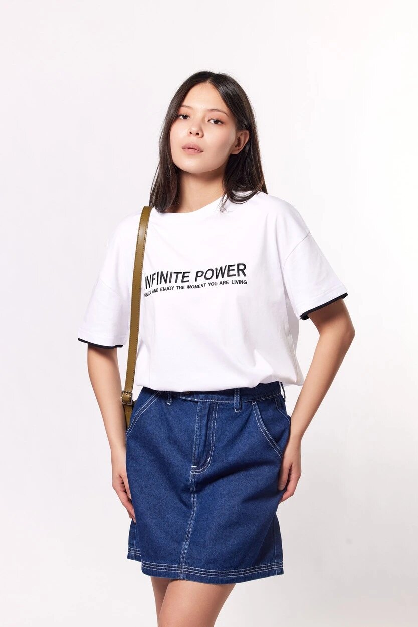 Футболка Selfie, размер S, белый — фото 1