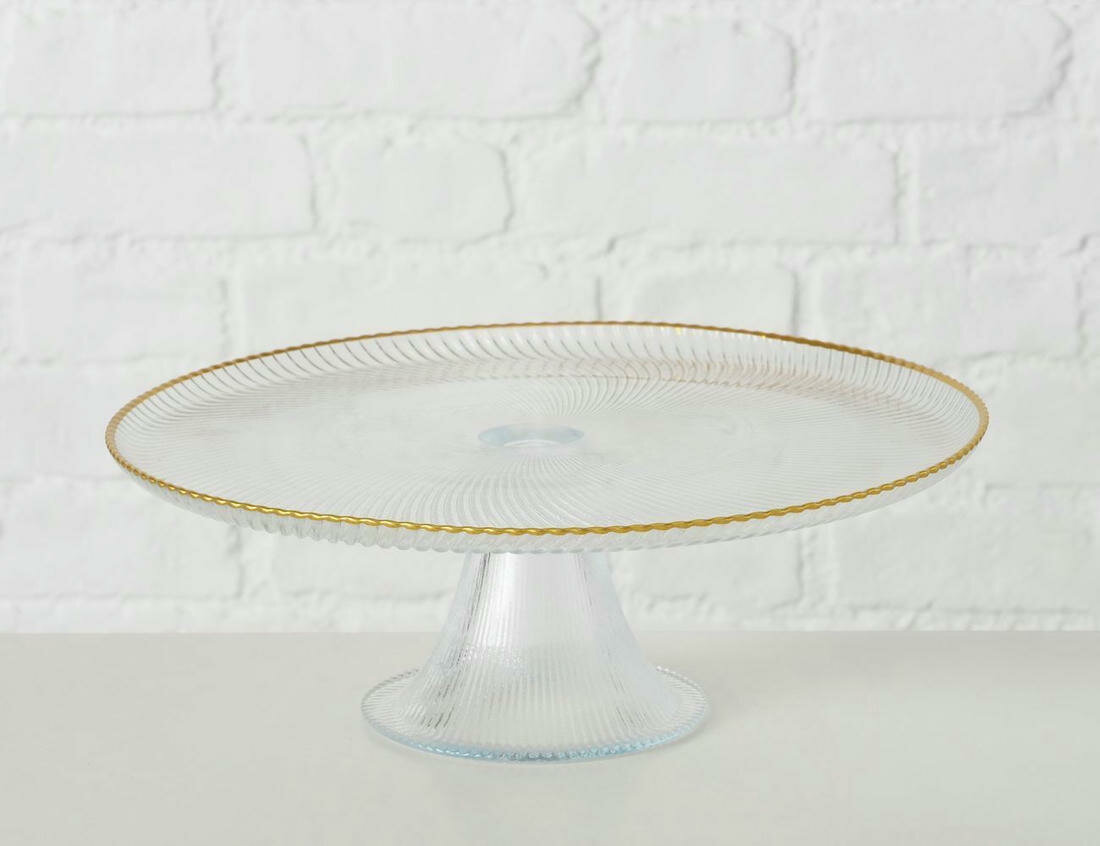Подставка для торта, стекло, 26 см, Boltze — фото 1