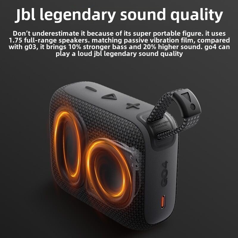 Портативная колонка JBL GO 4, IP67, 4.2 Вт, Bluetooth 5.3, серо-зеленый — фото 1