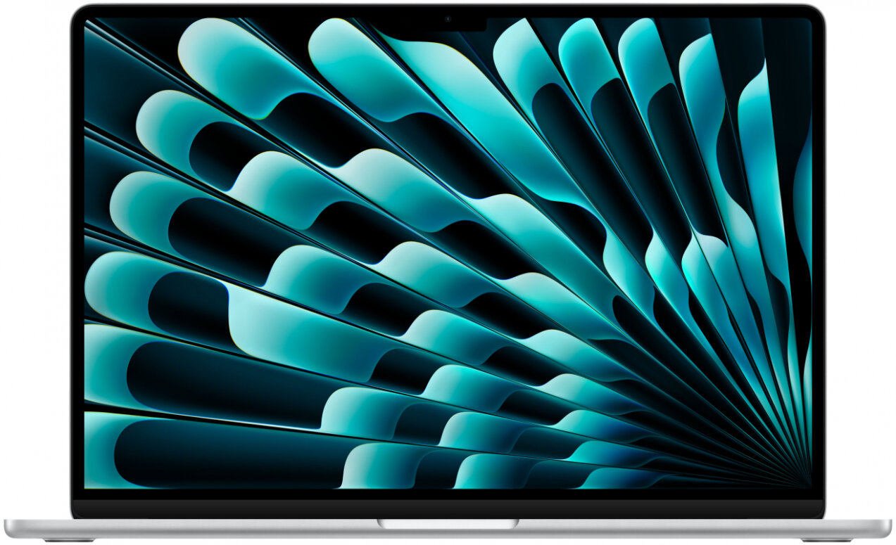 Ноутбук Apple MacBook Air 15 (M4, 10C CPU/10C GPU, 24Gb, 512Gb SSD), MC6J4, Silver