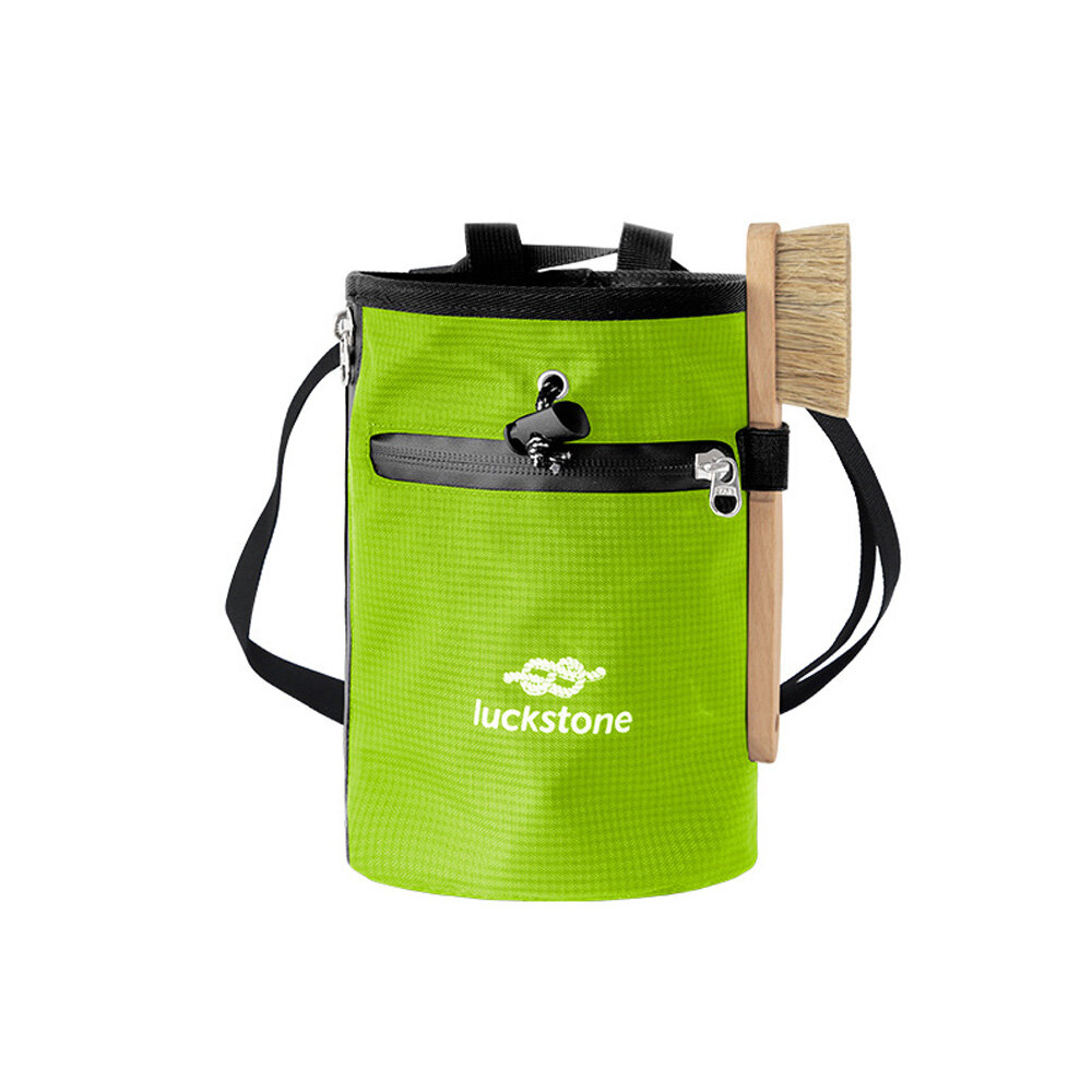 Мешок для хранения магниевого порошка магнезии с кисточкой для боулдеринга и тяжелой атлетики