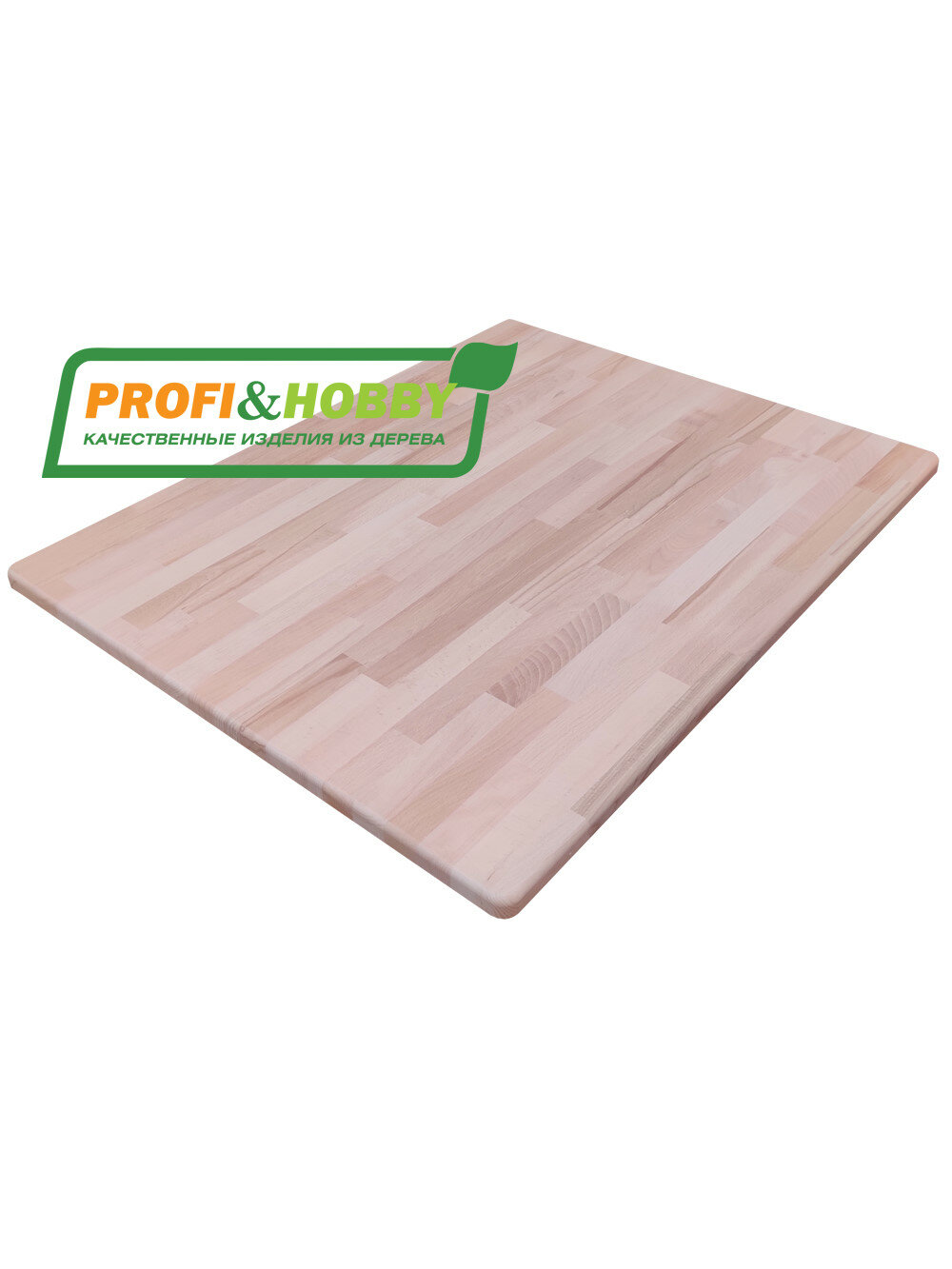 Столешница для стола 2000х800х25 мм бук Тигровый сращенный Profi&Hobby