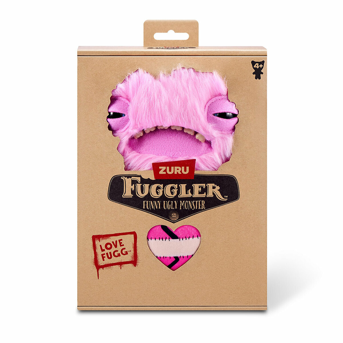 Spin Master Zuru Fuggler Funny Ugly Monsters Plush Toy / Детская Мягкая Плюшевая Игрушка Heartbreak Love Monster