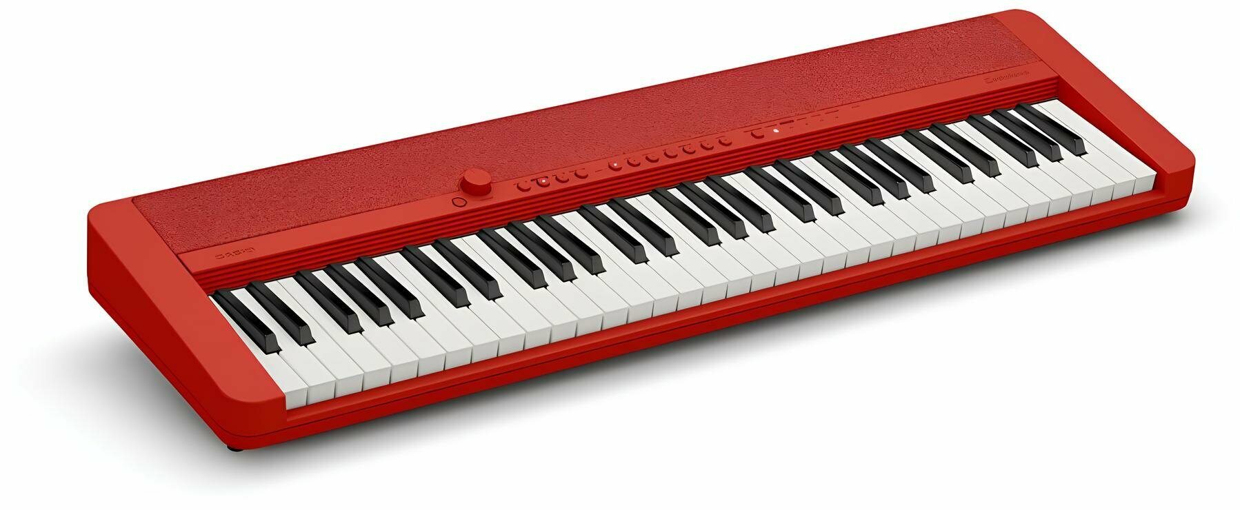 Синтезатор Casio CT-S1RD, невзвешенная клавиатура, полноразмерные клавиши, красный