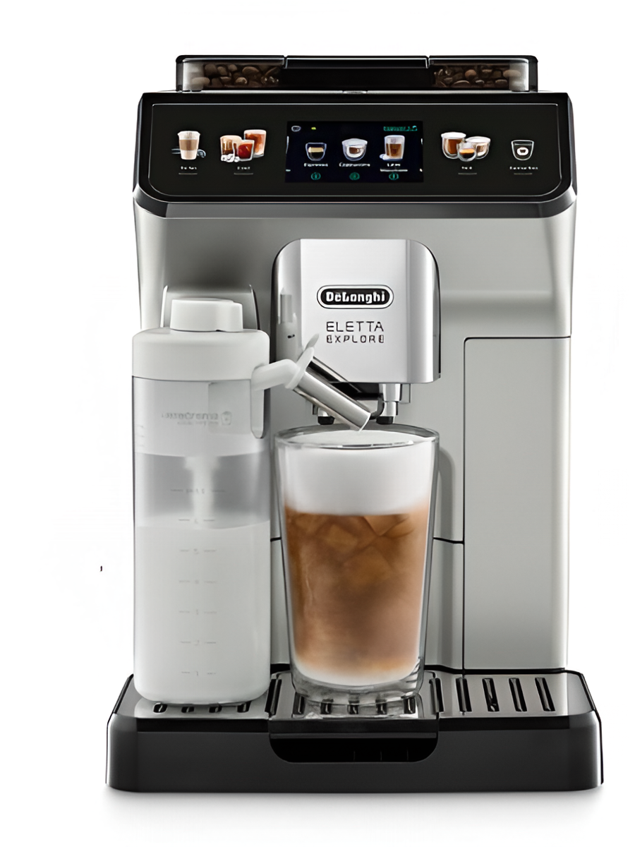 Автоматическая кофемашина DeLonghi ECAM450.55S 13 степеней помола 19 бар