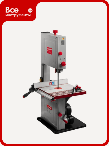 Изображение товара Ленточная пила ЗУБР ЗПЛ-305, 750 Вт, полупрофессиональная, с углом наклона стола 0-45°, для обработки дерева, скорость