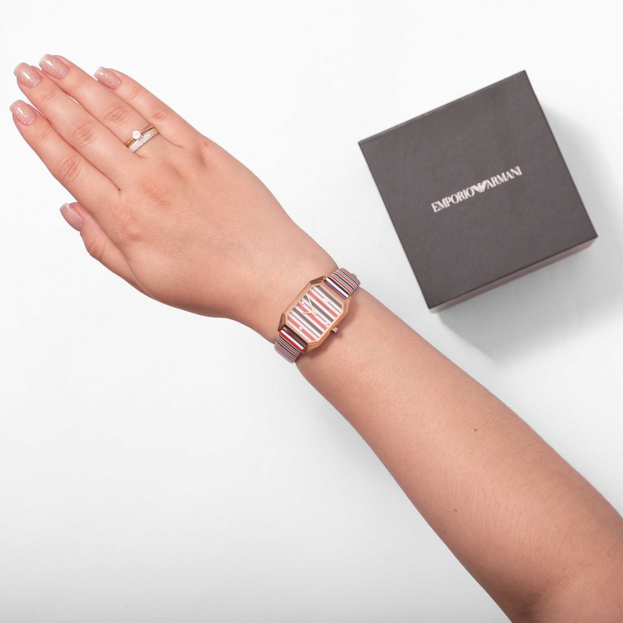 Наручные часы EMPORIO ARMANI Gioia, мультиколор — фото 1