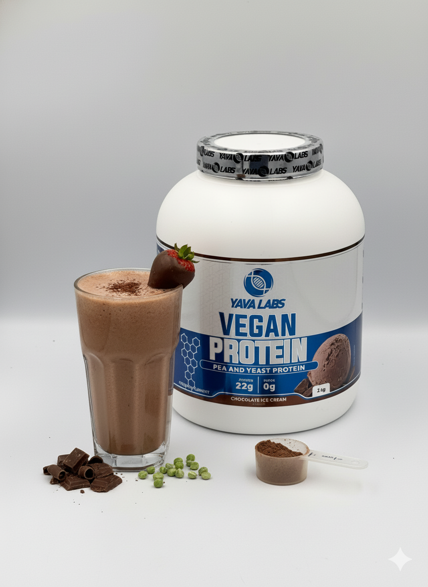 Yava labs Vegan PROTEIN 2kg вкус Chocolate Ice cream растительный белок