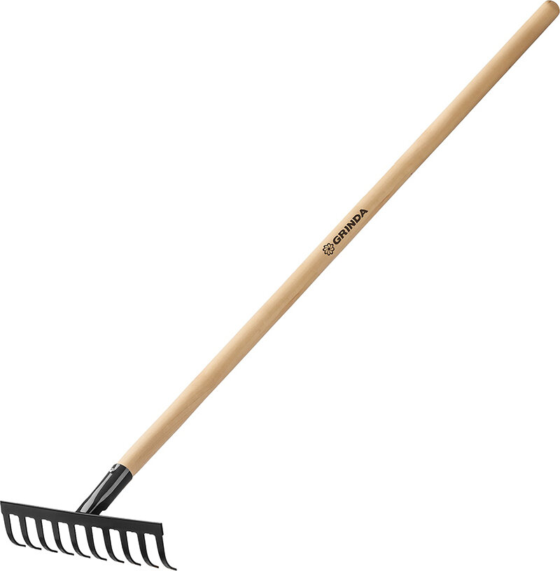Грабли прямые садовые 1300х300 мм Grinda 39583-10