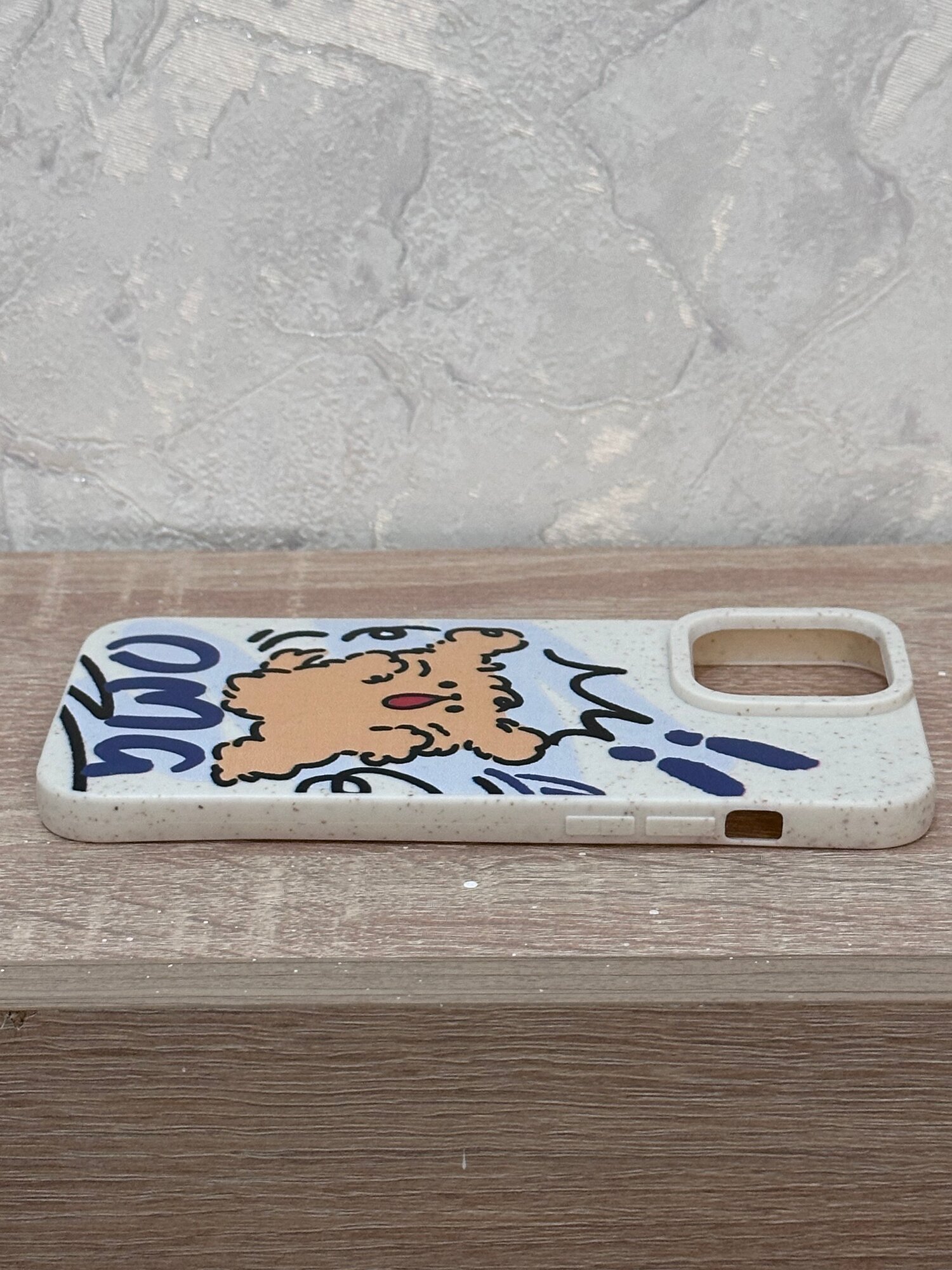 Кошка ОМА, Чехол для iPhone 14 PRO MAX, силикон, ультратонкий, для айфон — фото 1