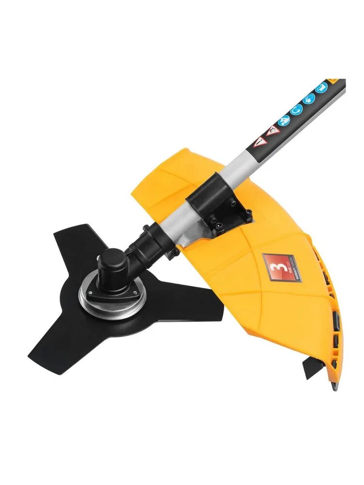 Триммер бензиновый Denzel DGT-52-PRO Yellow — фото 1