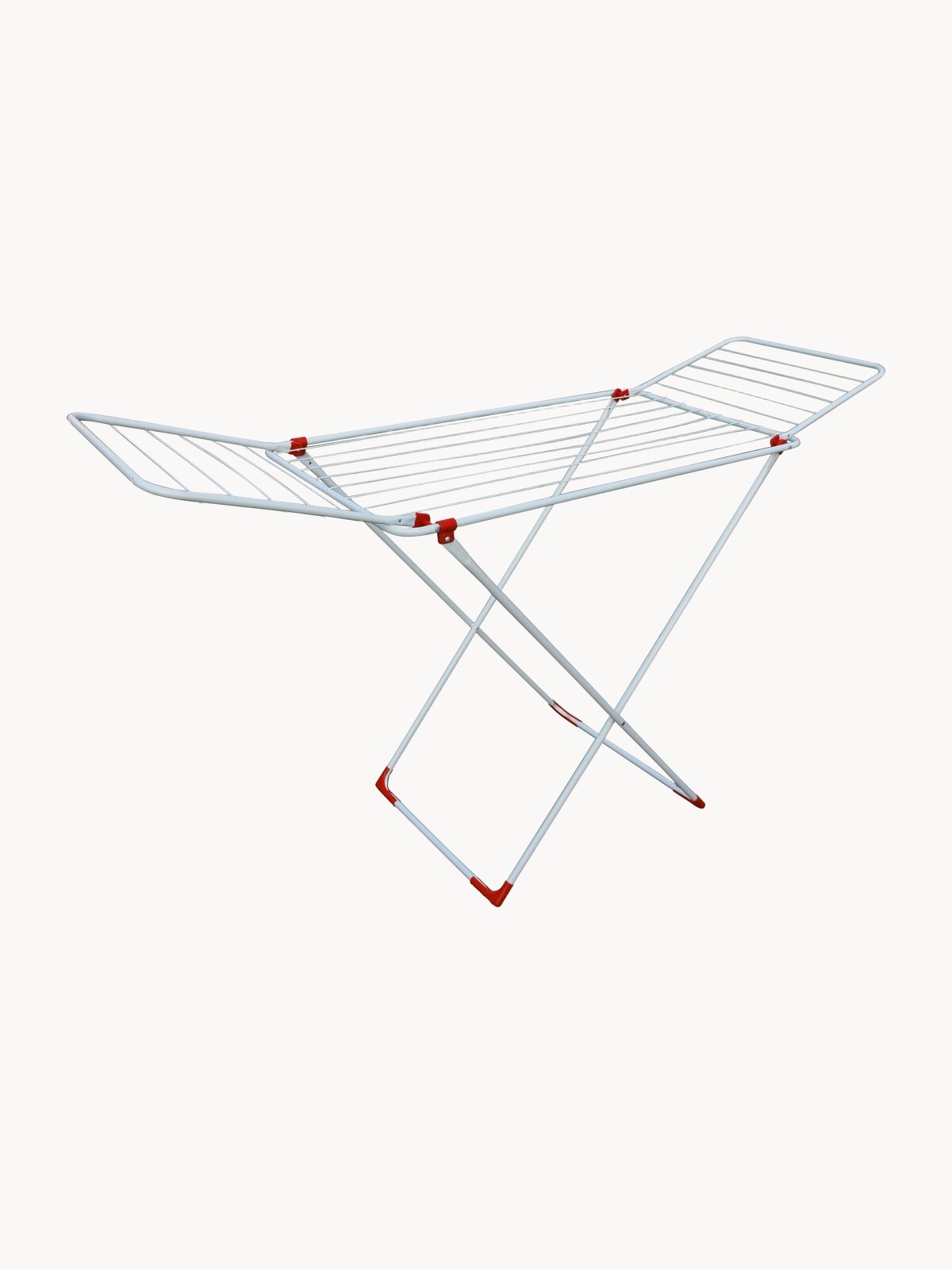 Сушилка для белья напольная PERFECTO LINEA Stella бело-красная 46-021843