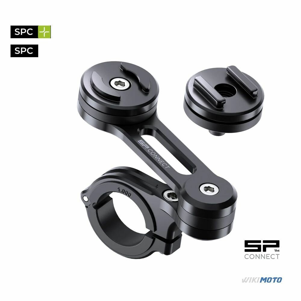 фото Крепление на руль мотоцикла SP Connect Moto Mount Pro, Черное