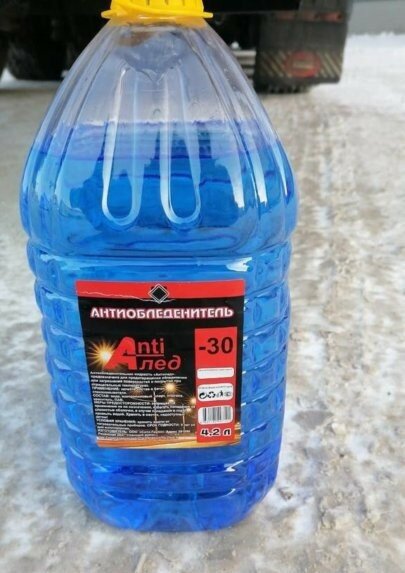 Жидкость "AntiЛед" -30 градусов 42 литра