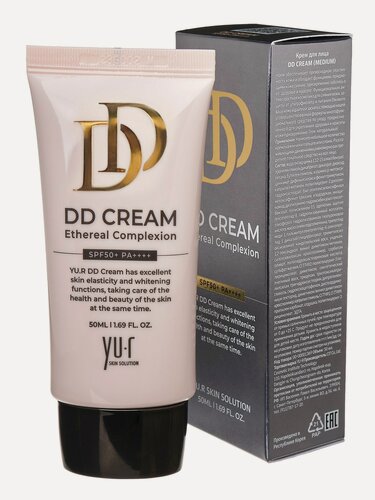 Изображение товара Корректирующий DD-крем для лица Yu.r DD Cream (Medium), SPF50+, PA++++, 50 мл