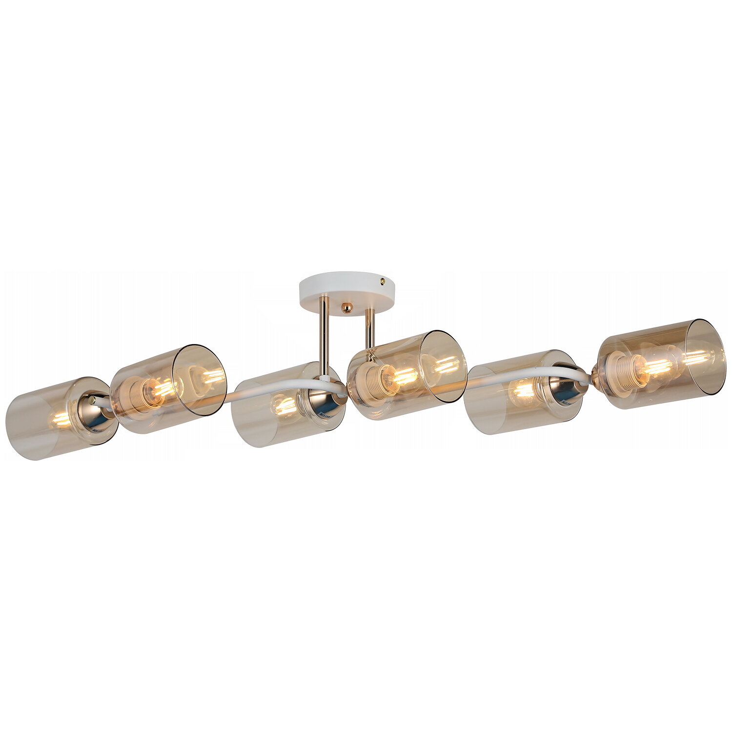Люстра потолочная ILLUMICO IL8148-6COU-79 WH GD
