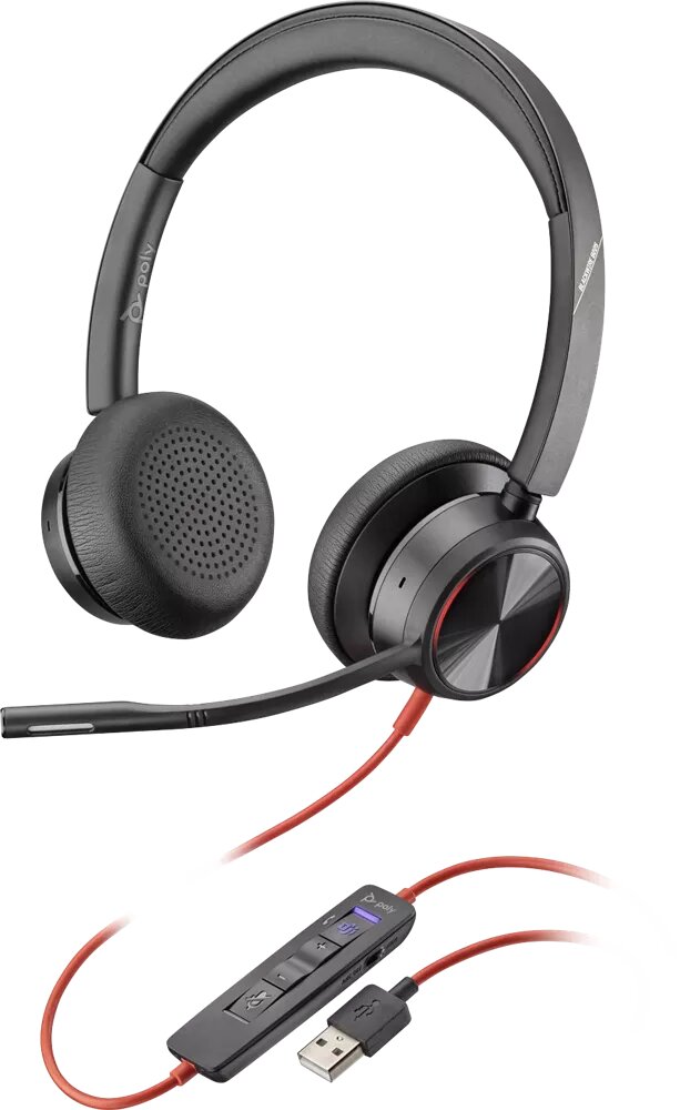 Гарнитура Plantronics Blackwire BW8225-M USB-A (214408-01)