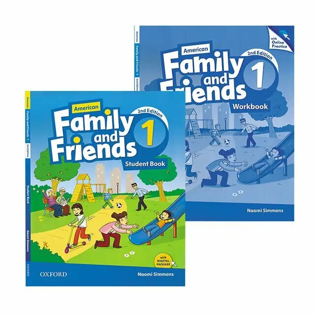 Комплект American Family and Friends 1: Workbook + Student book