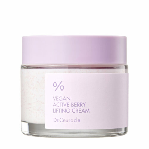 Dr.Ceuracle Лифтинг-крем для лица с ресвератролом и экстрактом клюквы Vegan Active Berry Lifting Cream 75 г крем гель для лица с ресвератролом и экстрактом клюквы vegan active berry lifting cream 75г