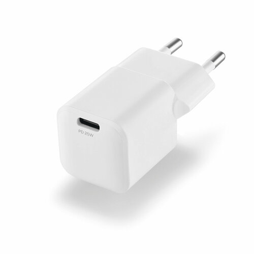 Сетевое зарядное устройство uBear Pulse USB-C GaN 25 Вт белый