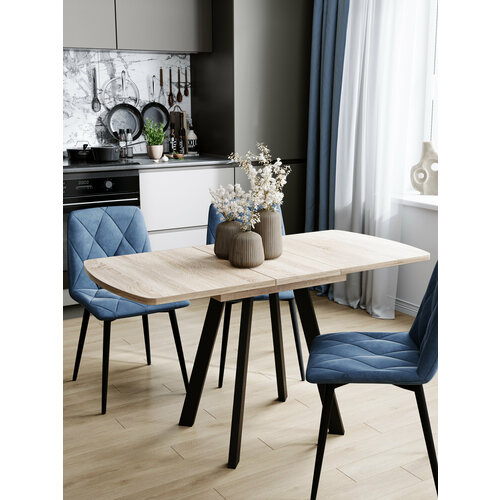 Обеденный стол Вита ПО, под дерево, дуб сонома