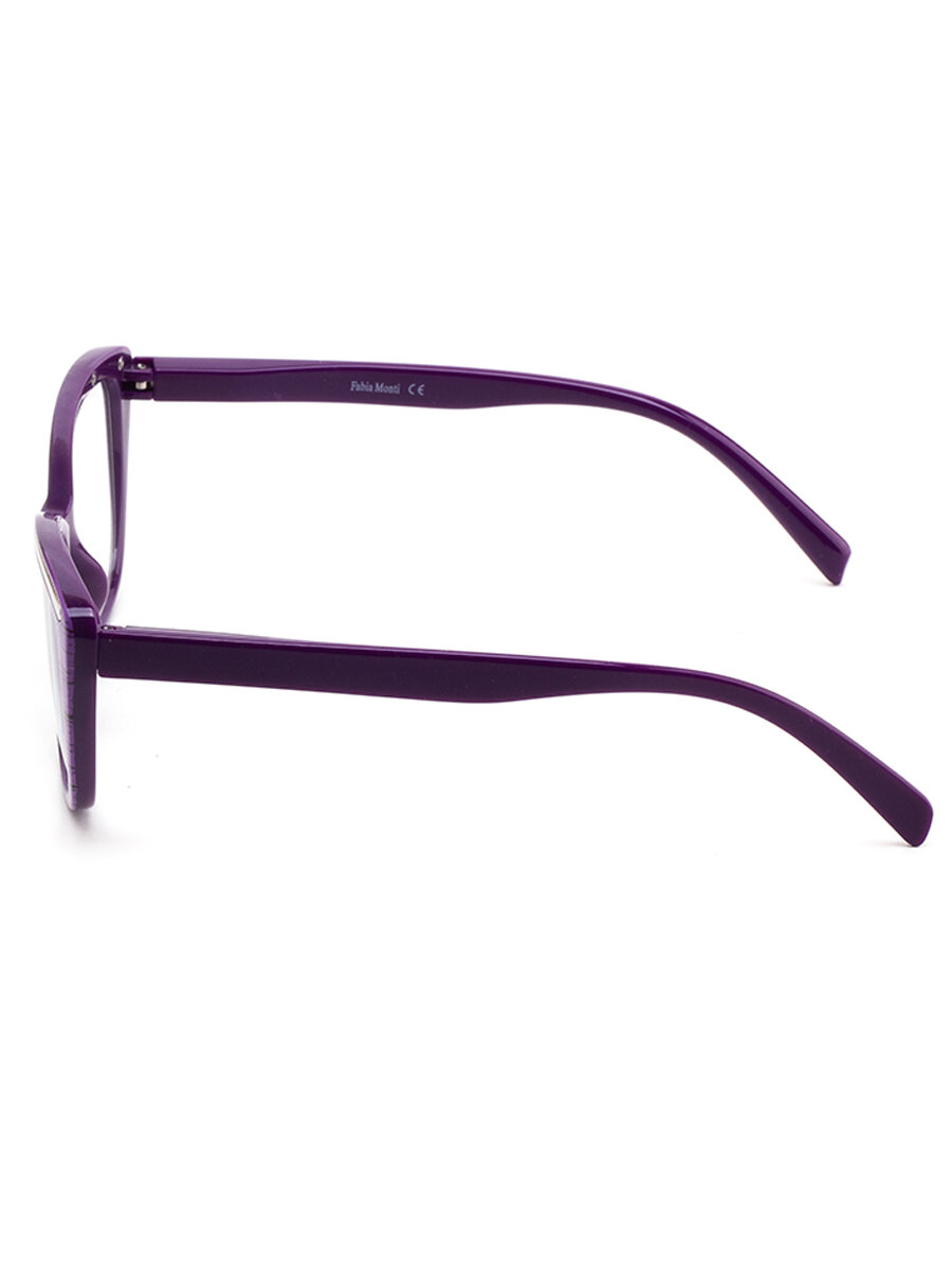 Готовые очки для зрения фиолетовые с диоптриями -2.50 футляр