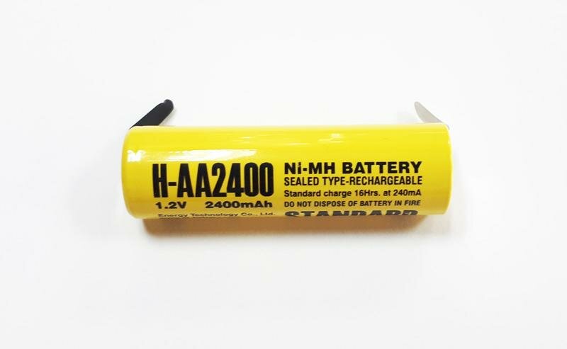 Аккумулятор Energy Technology AA OEM Standart H-AA2400T 1.2v 2400mAh Ni-Mh (с пластинами) , 1шт.
