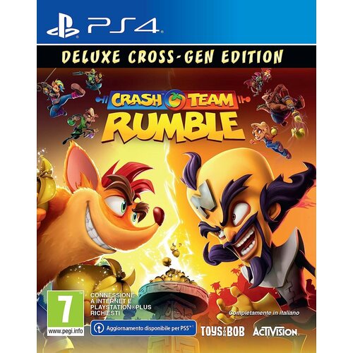 игра crash team rumble deluxe cross gen edition ps4 английская версия Crash Team Rumble Deluxe Cross-Gen Edition (английская версия) (PS4)