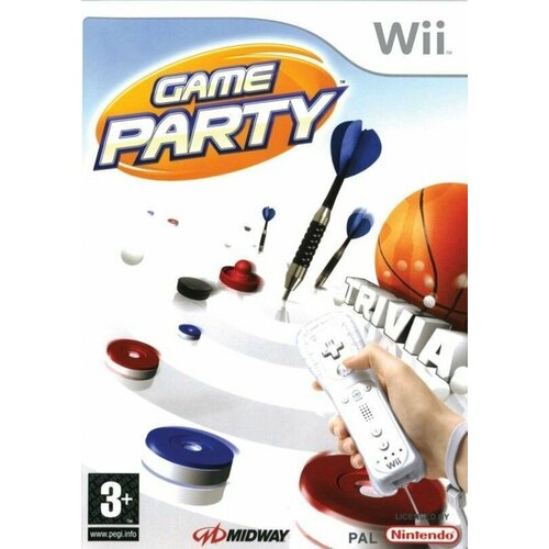Game Party (Wii/WiiU) английский язык класический игровой контроллер classic controller белого цвета оригинал wii wiiu