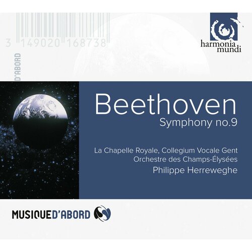 Beethoven-Symphonie 9-Philippe Herreweghe [Digisleeve] < Harmonia Mundi CD EC (Компакт-диск 1шт) компакт диски harmonia mundi paul lewis weber schubert sonatas cd