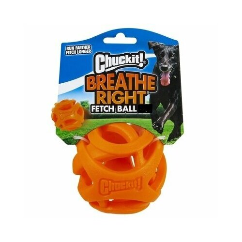 CHUCKIT BREATHE RIGHT BALL MEDIUM Kitty City Ажурный мяч для собак средний (1 шт)