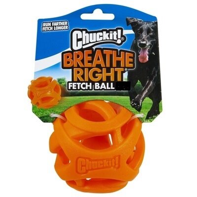 CHUCKIT BREATHE RIGHT BALL MEDIUM Kitty City Ажурный мяч для собак средний (1 шт)