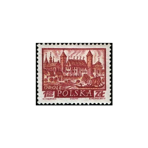 (1960-065) Марка Польша Ополе , III Θ 1960 046 марка польша калиш iii θ