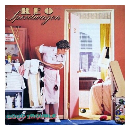 Старый винил, Epic, REO SPEEDWAGON - Good Trouble (LP , Used)
