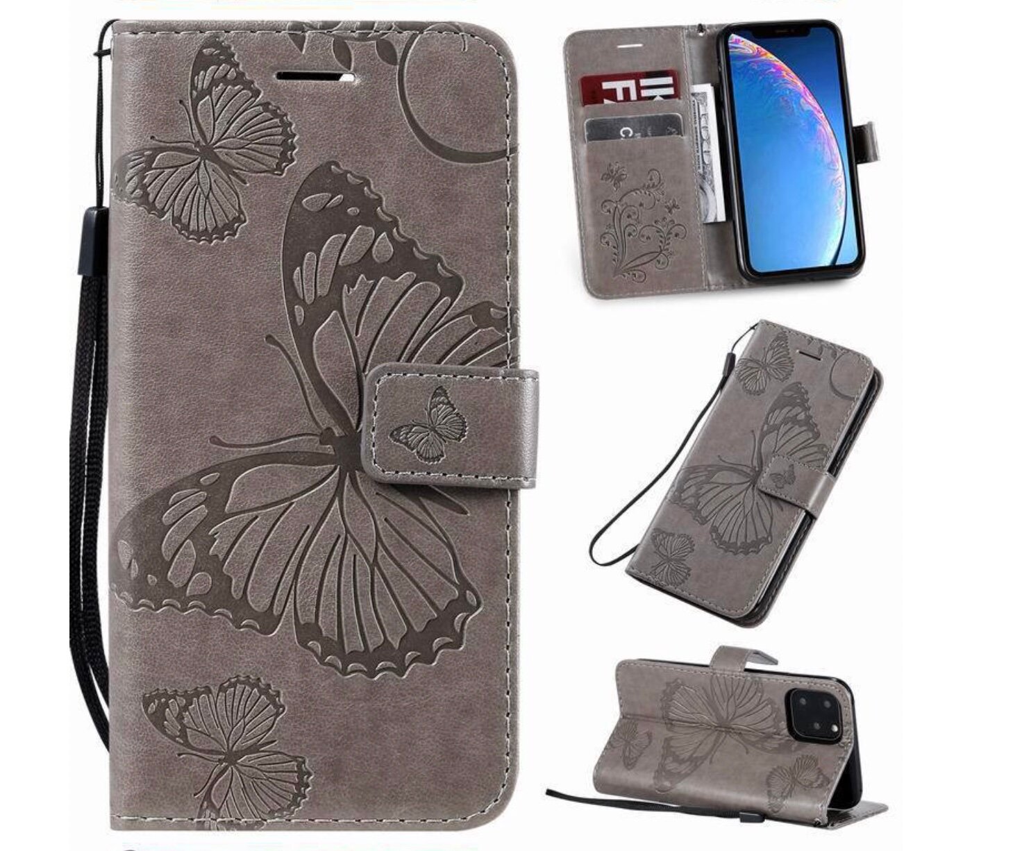 Чехол-книжка MyPads «Modelli Misteriosi» для iPhone 5 / 5S/ SE/ 5SE (Айфон 5/ 5С/ 5СЕ) из эко-кожи с тиснением с красивыми загадочными узорами женс.