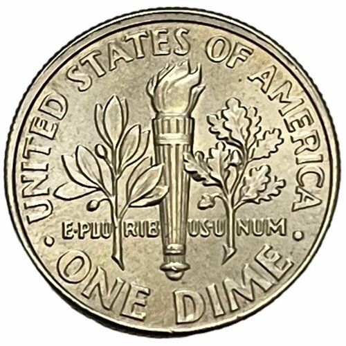 США 10 центов (1 дайм) 2020 г. (Dime, Рузвельт) (P)