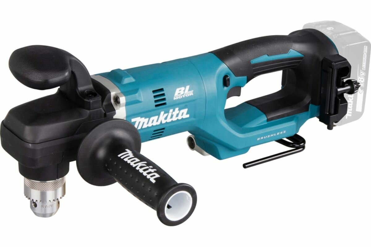 Аккумуляторная угловая дрель Makita (LXT) DDA450ZK