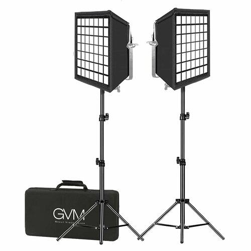 Комплект осветителей GVM 800D-RGB 2шт софтбоксы 800D-RGB-2L-Kit 3499000₽