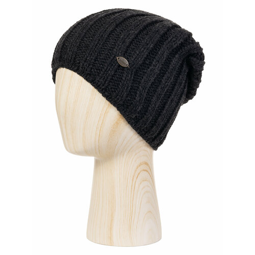 фото Шапка бини labbra, размер 57, серый